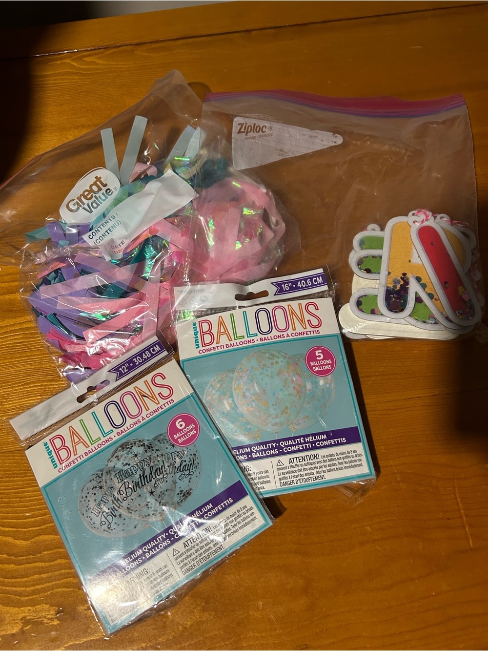 FREE birthday party supplies
